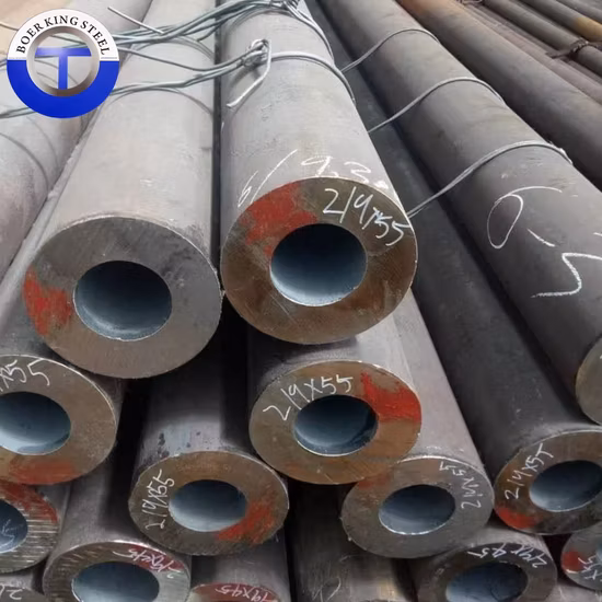 ASTM A53 A36 Q235 Q235B 1045 カーボンシームレス鋼管熱間圧延鋼管 Sch40 10 ミリメートル 35 ミリメートル石油およびガス用ラウンド熱間圧延炭素シームレス鋼管